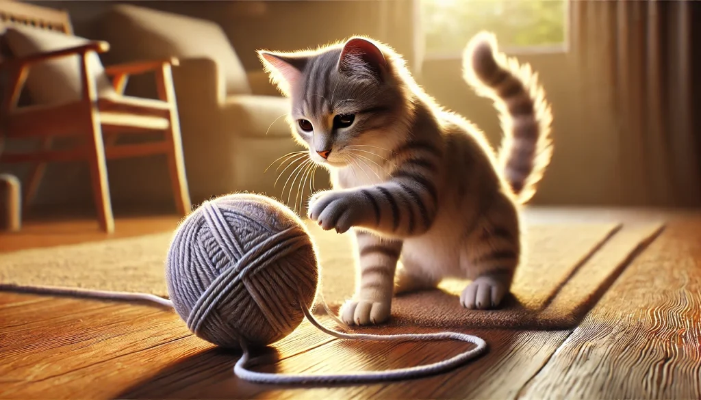 画像に alt 属性が指定されていません。ファイル名: DALL%C2%B7E-2024-06-21-23.01.52-A-realistic-photo-of-a-cat-playing-with-a-ball-of-yarn.-The-cat-is-engaged-and-playful-with-its-paws-interacting-with-the-yarn.-The-setting-is-a-natu-1024x585.webp